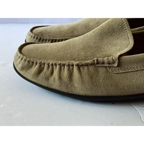 LLOYD Germany Emilio Slippers Men\'s Size 9 Taupe Beige Suede Slip On Preppy main image 6